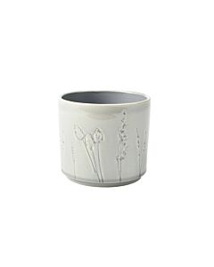 Burgon & Ball - Provence Grey Glazed Pot - Small